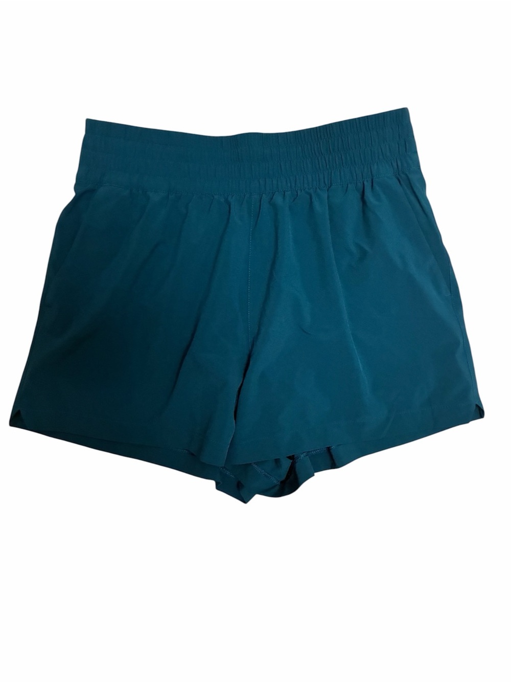 Athleta Weekender High Rise 3” Short Coastal Teal Small - Picture 2 of 3